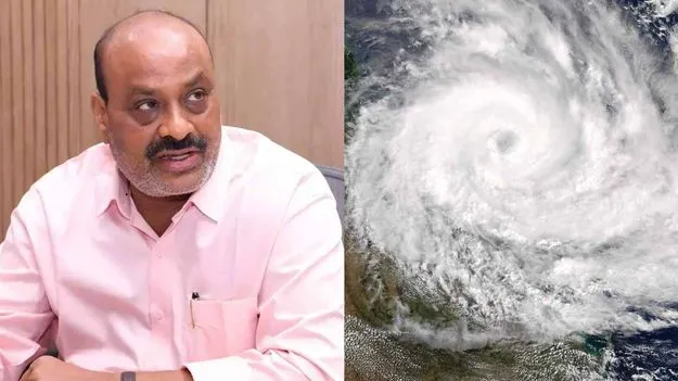 తుఫాన్ ముప్పు.. శ్రీకాకుళం అధికారులను అప్రమత్తం చేసిన మంత్రి అచ్చెన్నాయుడు